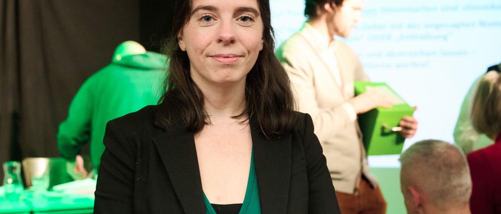 Julia Schneider soll Grünen-Direktkandidatin in Berlin-Pankow zur Bundestagswahl 
bleiben. (Archivfoto)