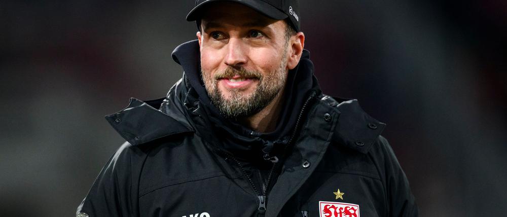 VfB-Trainer Sebastian Hoeneß warnt vor der Konterstärke von Bratislava.