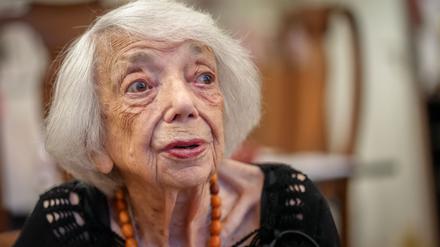 Margot Friedländer warnt vor Gefahren für die Demokratie. 