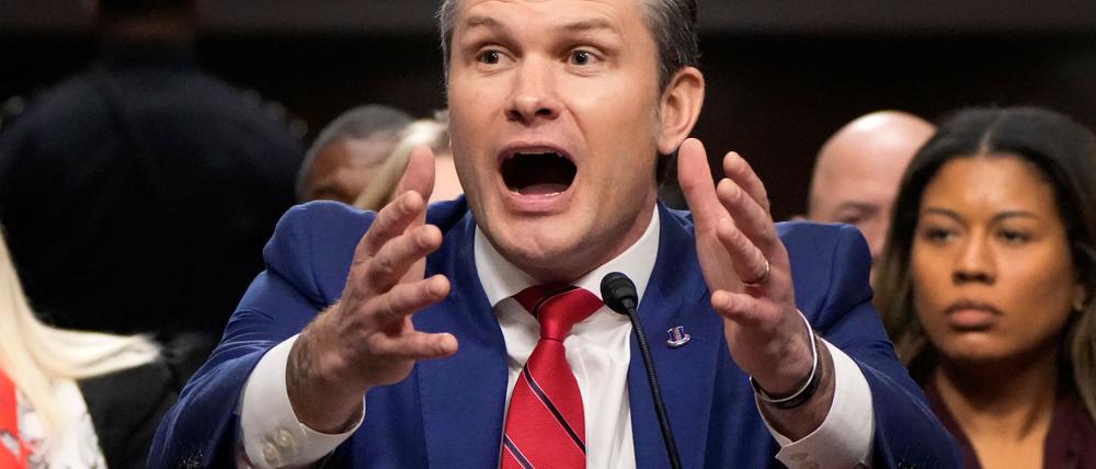 Pete Hegseth soll Verteidigungsminister werden. (Archivbild)