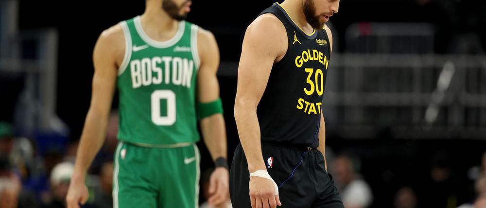 Für Stephen Curry und die Golden State Warriors lief gegen die Boston Celtics gar nichts. 