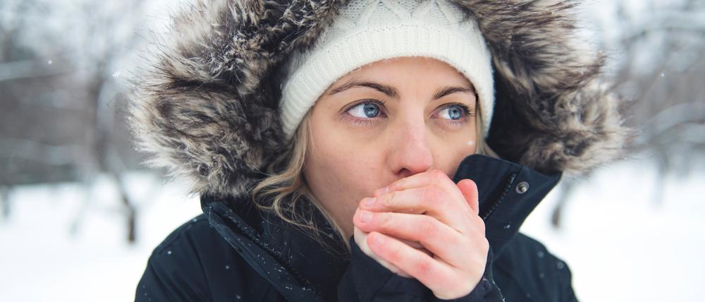 Im Winter sind die Hände oft schnell sehr kalt. (Symbolbild)