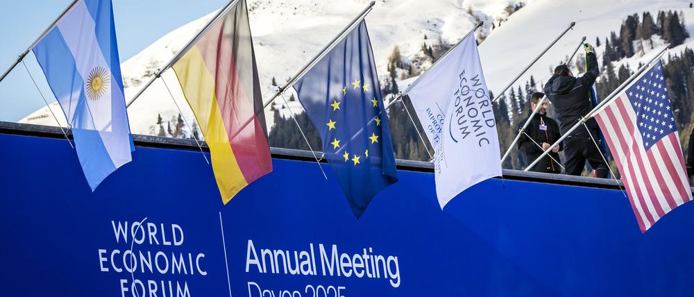 Beim Weltwirtschaftsforum kommen Topmanager aus aller Welt zusammen.