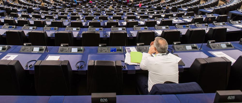 Das Europaparlament erprobt neue Regeln gegen Abwesenheit von Abgeordneten. (Archivbild) 
