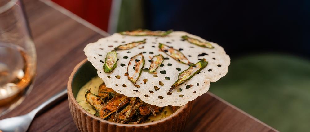 Okra Zunka im Restaurant Navi