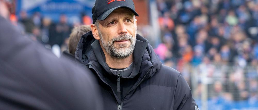 Null Punkte in der Champions League: Leipzigs Trainer Marco Rose will das ändern.
