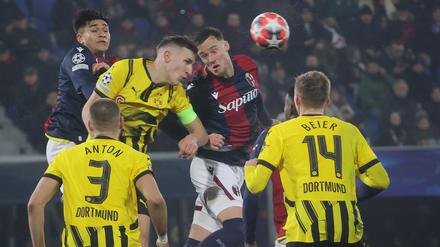 Die BVB-Abwehr wurde in Bologna gefordert.
