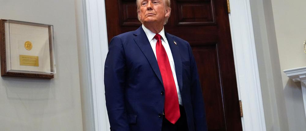 Trump macht der Europäischen Union Vorwürfe.