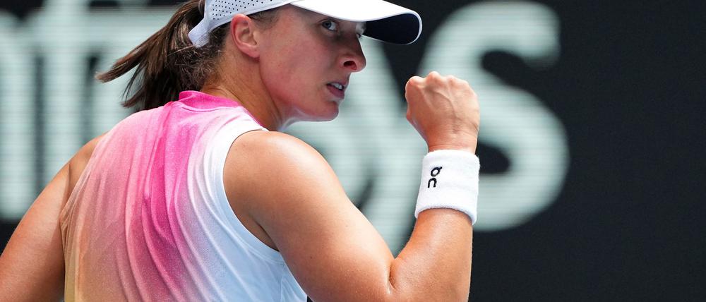 Iga Swiatek zeigt sich weiter in Topform bei den Australian Open