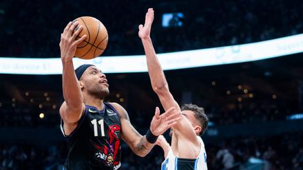 Tristan da Silva (r.) erzielte neun Punkte in Toronto.