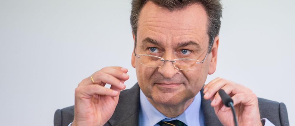 Munich Re-Chef Joachim Wenning peilt in Krisenzeiten immer neue Rekordergebnisse an.