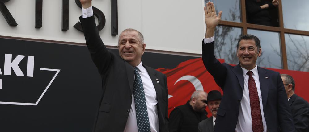 Ümit Özdag (links) wurde wegen des Vorwurfs der Volksverhetzung verhaftet.