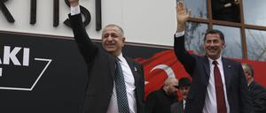 Ümit Özdag (links) wurde wegen des Vorwurfs der Volksverhetzung verhaftet.