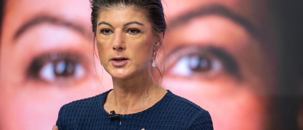 Mit mehr als 2,9 Millionen Followern ist BSW-Günderin Sahra Wagenknecht die erfolgreichste Bundestagsabgeordnete in den sozialen Medien. (Archivbild)