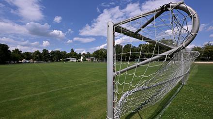 Ein Sportplatz in Potsdam.