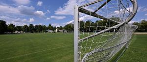 Ein Sportplatz in Potsdam.