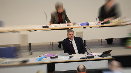 In der Stadtverordnetenversammlung: Oberbürgermeister Mike Schubert (SPD).