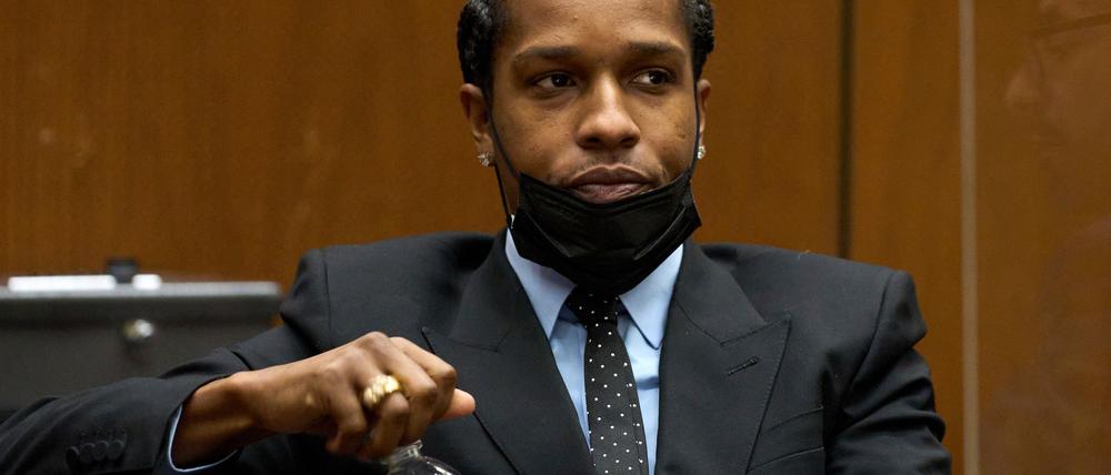 Rapper Asap Rocky vor Gericht. (Archivbild)