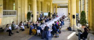 Auch der international beachtete Mediengipfel  M100 Sanssouci Colloquium wurde unterstützt.
