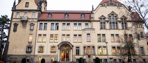 16.01.2025, Berlin: Die Friedrich-Bergius-Schule in Berlin-Friedenau. (zu dpa: ««Jagd» auf Siebtklässler - Polizei an Schule in Friedenau») Foto: Fabian Sommer/dpa +++ dpa-Bildfunk +++