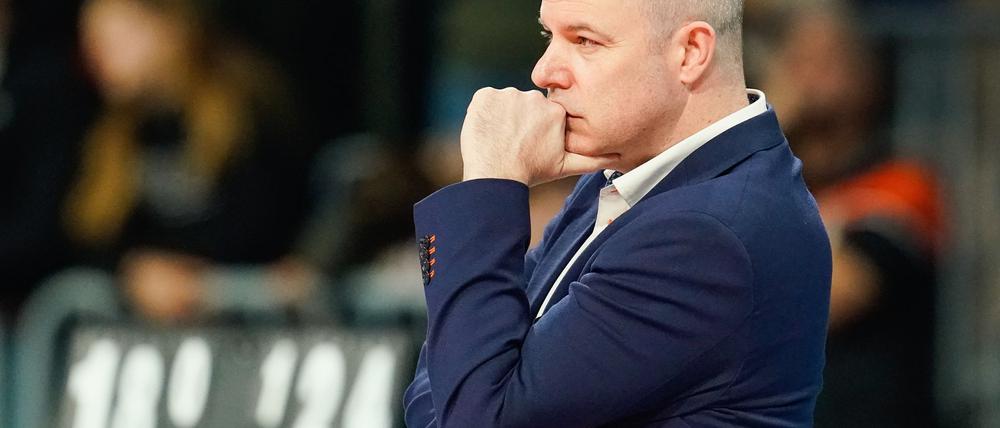 Stiller Genießer: Volleys-Trainer Joel Banks