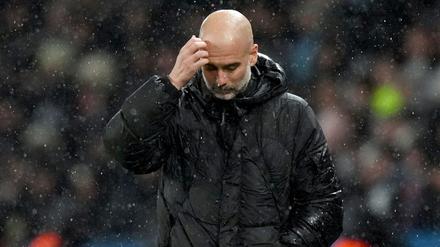 Pep Guardiola erlebte einen Abend zum Vergessen.