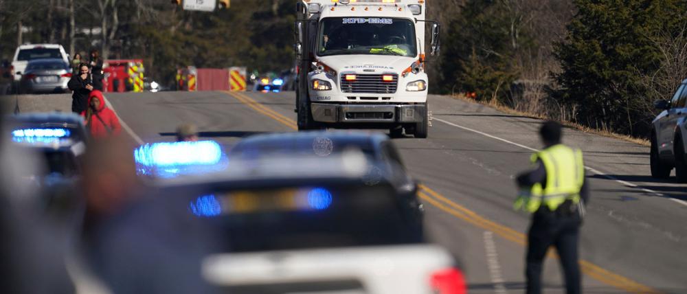 Schulpolizisten waren zwar in der Schule, konnten den Schützen aber nicht mehr aufhalten..