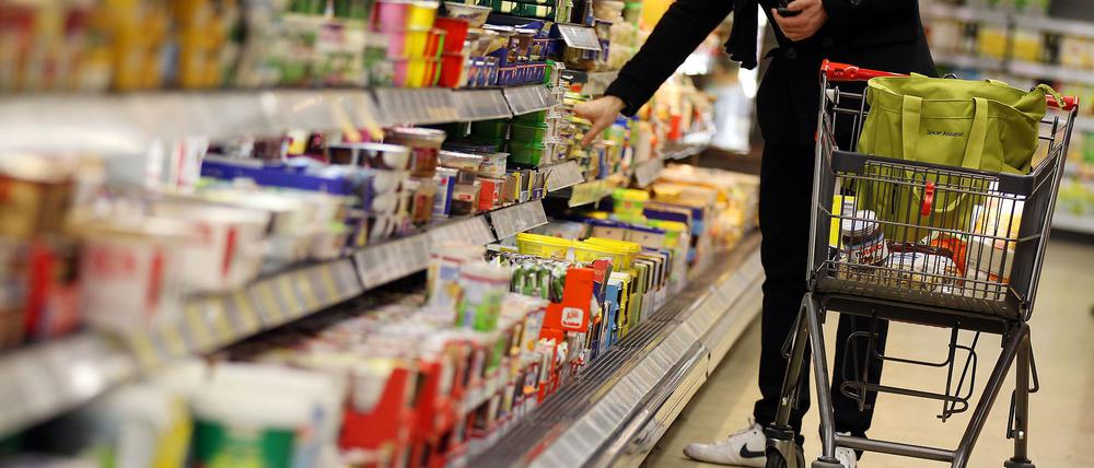 Im Supermarkt ist vieles teurer geworden.