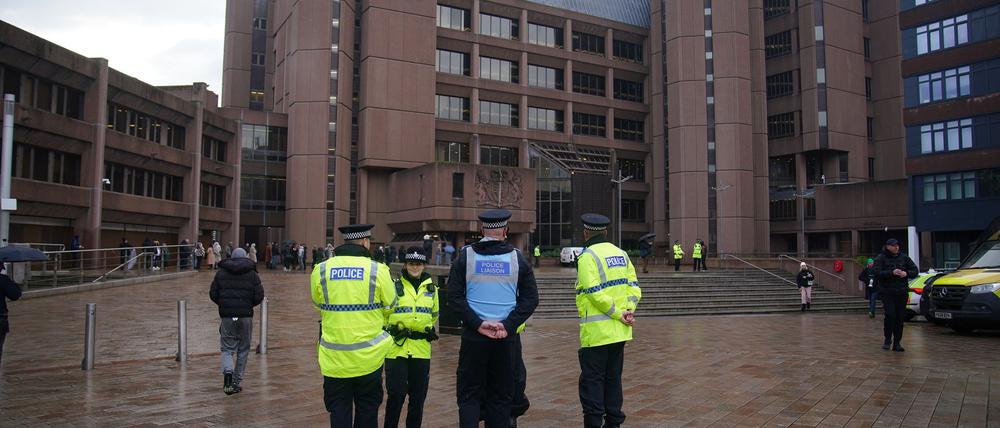 Im Liverpooler Gericht wird das Strafmaß verkündet.