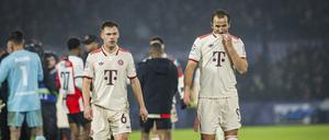 Das war nix. Joshua Kimmich (links) und Harry Kane.