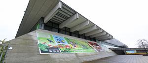 Die Tropenhalle Biosphäre am Volkspark im Bornstedter Feld.