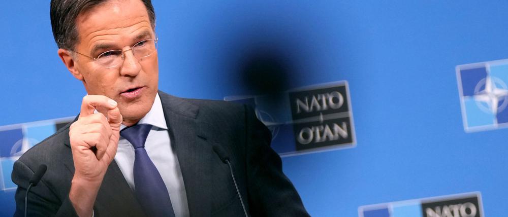 In Davos sprach Rutte am Rande des Weltwirtschaftsforums. (Archivbild)