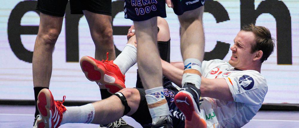 Norwegens Handball-Star Sander Sagosen droht für den Rest der WM auszufallen.