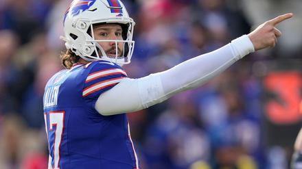 Josh Allen gilt nach einer bärenstarken Saison als Kandidat auf die Auszeichnung zum wertvollsten Spieler, dem MVP.