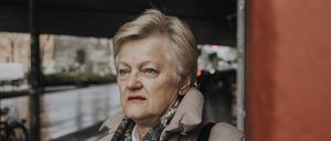 Renate Künast am Innsbrucker Platz in Berlin.