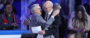 Einmal Eisbär, immer Eisbär: Vizepräsident Peter John Lee (l.) und Trainer-Rückkehrer Don Jackson prägten einst gemeinsam eine Ära.