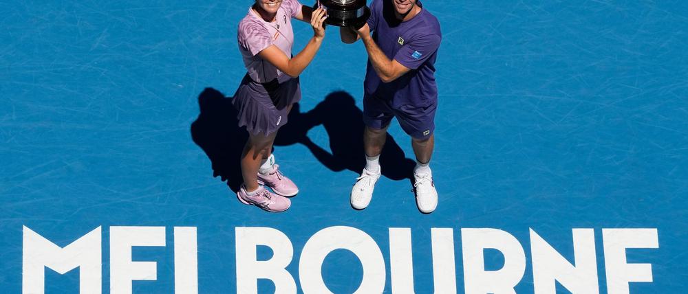Das australische Mixed-Doppel Gadecki/Peers triumphiert in Melbourne