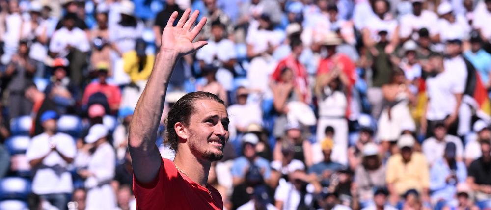 Alexander Zverev steht erstmals im Finale der Australian Open.