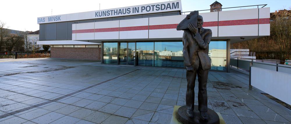Das Kunsthaus „Das Minsk“ am Potsdamer Brauhausberg.