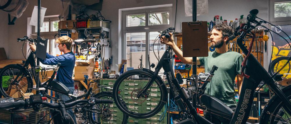 Pedalpower war kurz nach der Wende in Lichtenberg gegründet worden.