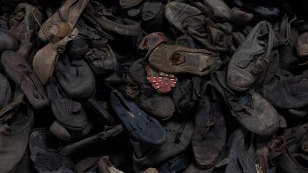 Zeugnisse des Grauens: Schuhe der Ermordeten in der KZ-Gedenkstätte Auschwitz