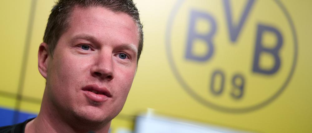 Vor dem ersten Einsatz: Dortmunds Interimstrainer Mike Tullberg.