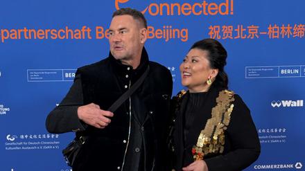 Der Modeschöpfer Michael Michalsky mit Yu Zhang.