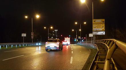 Das Ende der Spindlersfelder Straße in Köpenick. Von hier soll die Tangentiale Verbindung Ost (TVO) durch die Wuhlheide weitergebaut werden.
