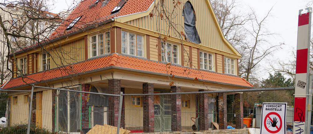 Ein Anwohnerverein saniert das alte Parkwächterhaus am Lietzensee in Berlin-Charlottenburg.