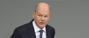 Scholz will Regierungserklärung abgeben. (Archivbild)