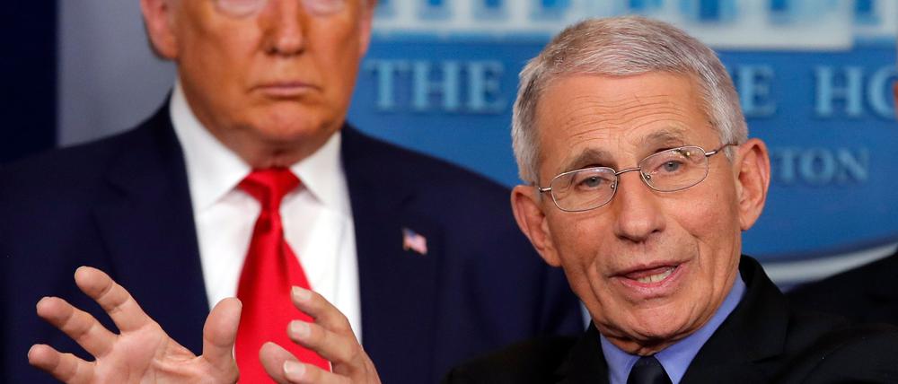 Trump: Fauci hat genug Geld verdient, um selbst für Personenschutz zu zahlen. (Archivbild)