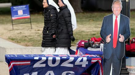 Beim „March for Life“ hat Trump viele Fans. 