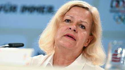 Nancy Faeser sieht die Ausrichtung von Olympischen und Paralympischen Spielen in Deutschland als Chance.