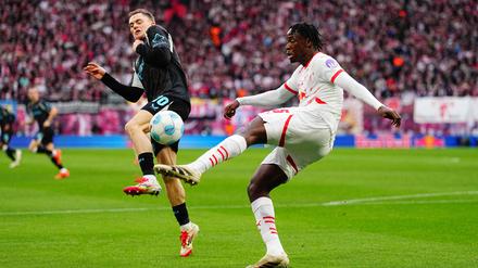 Florian Wirtz spielte für Leverkusen groß auf und war am Ende doch enttäuscht.